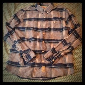 Hollister men's linen casual shirt